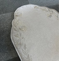 Nouvelle collection 2024 Tapis de prière en mousse avec broderie de perles et couverture du Coran Ensemble cadeau Ramadan