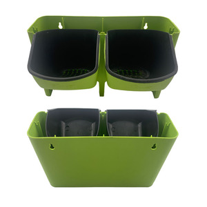 उच्च गुणवत्ता वाले pp इनडोर और आउटडोर प्लांटर्स को बगीचे और कार्यालय सजावट के लिए पत्थर टाइल के रूप की विशेषता वाले बगीचे और कार्यालय की सजावट के लिए किया जा सकता है। - Product Image 1