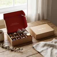 Boîtes d'emballage en papier personnalisées avec logo, écologiques, de qualité alimentaire, imprimées, pliables, pour gâteaux, biscuits, pain, pâtisseries, beignets, macarons