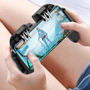 6 dita pulsante Free Fire Games <span class=keywords><strong>Pub</strong></span> g Pad gioco del telefono Joystick Trigger Controller Mobile Gamepad per pubg con ventola di raffreddamento - Product Image 5