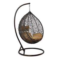 Silla Colgante Moderna para Exteriores, Diseño Personalizado, Económica de Fábrica, para Patio, Balcón, Hotel, Silla Tipo Huevo Súper Cómoda