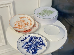 Assiettes de luxe en porcelaine de style européen et services de vaisselle en porcelaine fine personnalisables pour hôtels – Vente chaude - Product Image 5