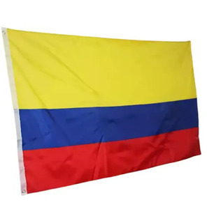 Custom Any Size Pattern All Countries Yellow Blue Red <b>Flag</b> Polyester 3X5Ft National <b>Flags</b> Country Red Yellow Blue <b>Flag</b> - Product Image 2