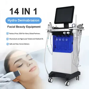 14 en 1 hydra eau dermabrasion machine faciale peau santé canada approuvé microdermabrasion visage hydra machine de soins de beauté