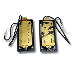 Set di 50/52MM Pickup Humbucker Bianchi a Doppia Bobina per Chitarra Elettrica a 6 Corde, Pickup in Metallo per Manico e Ponte - Product Image 3
