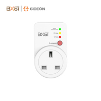 Prise de protection automatique de tension 230V 10A avec prise BS et protection contre les surtensions et les sous-tensions à démarrage rapide en 10 secondes pour les appareils électroménagers