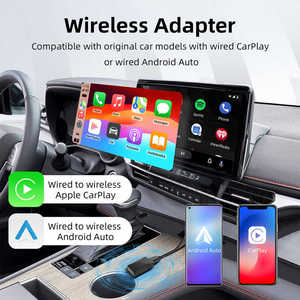 Hongrui nouvelle version sans fil Carplay <span class=keywords><strong>ampli</strong></span> sans fil Android Auto WiFi Dongle pour <span class=keywords><strong>voiture</strong></span> Android Player <span class=keywords><strong>Plug</strong></span> <span class=keywords><strong>and</strong></span> <span class=keywords><strong>Play</strong></span> - Product Image 4