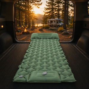 Ultralight Lightweight Camping Mat TPU Waterproof Build-in Pump Air Sleeping Pad <strong>Single</strong> <strong>Self</strong> <strong>Inflating</strong> <strong>Mattress</strong> With Pillow - Product Image 1