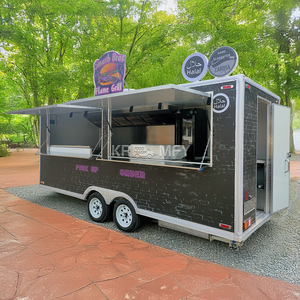 Chariot coréen portable avec évier, remorque à hot-dogs pour restauration rapide, en fibre de verre et aluminium, usage commercial - Product Image 5