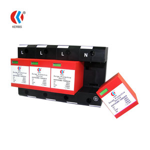 Protector Contra Sobretensiones Kerbs Khys380-100ka/4 100Ka 4P T1 T2 Dispositivo de Protección de Energía Trifásico - Product Image 4