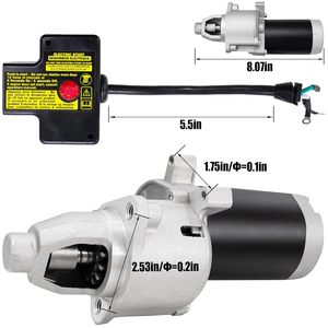Moteur de démarrage électrique Fullas JQ170-2 pour LCT 291cc 306cc, Ariens AX291 AX306 <span class=keywords><strong>Husqvarna</strong></span> 24 pouces 27 pouces 30 pouces <span class=keywords><strong>Souffleuse</strong></span> à neige - Product Image 3