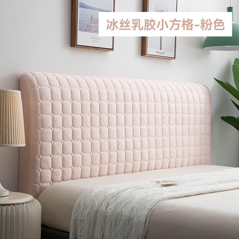 สีชมพู - ไอซ์ซิลค์ลาเท็กซ์ ทรงสี่เหลี่ยมเล็ก