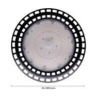 Nouveau hydroponique élèvent la lumière plein spectre ufo pro lampes 100w 200w 300w cxb 3590 e27 ampoule led élèvent la lumière système de culture intérieur