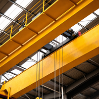 Pont roulant à double poutre de 30 tonnes, robuste, avec télécommande sans fil, pour usine sidérurgique, portée 20-30m, certifié CE