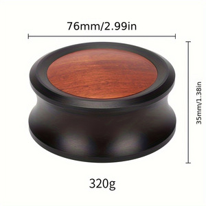 Estabilizador Universal de Aluminio y Madera para Discos de Vinilo, Prensa de Disco para Tocadiscos, Accesorio de Audio de Alta Fidelidad - Product Image 1