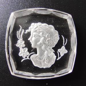 Bling Fancy Lucency Gemstone Cuarzo natural Ángel \ Lady Tallado Forma Piedra preciosa suelta - Product Image 4