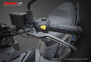 Levier de frein LED lumineux durable pour scooter DRG-158, levier de maître-cylindre réglable en aluminium CNC avec bande lumineuse - Product Image 5