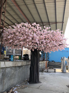 Arbre de <span class=keywords><strong>cerisier</strong></span> simulé de 4,5 m de hauteur, écologique, durable, arbre artificiel en plastique, <span class=keywords><strong>faux</strong></span> arbre, hôtel, mariage, centre commercial, marque Jumei - Product Image 2