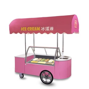 Carrello per il Merchandising del Gelato arteus Factory OEM con ruote chiudibili a chiave per spazi pubblici - Product Image 4