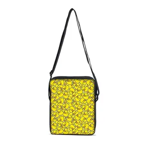 Nouveau jaune 3D dessin animé canard motif sac à bandoulière à la mode Nylon sac à main pour garçons/filles meilleur cadeau pour les adolescents - Product Image 3