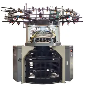 ماكينة الحياكة الدائرية EASTINO للنسيج الجاكار الترفيهي ذات الجيري المزدوج