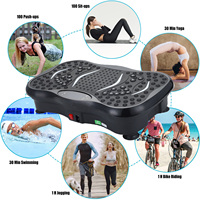 Plaque de vibration de haute qualité meilleure machine d'exercice de fitness plaque de vibration de massage Crazy Fit