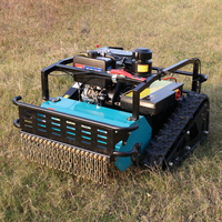 Cortadora de Césped Robótica Todoterreno con Control Remoto, Aprobada por CE y EPA, para Agricultura