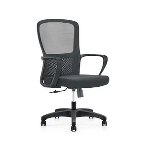 Stylish mesh chair in China office seating swivel lift chair front desk silla oficina office chair