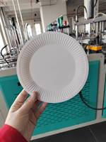 Assiettes en papier jetables écologiques pour sandwichs, gâteaux, desserts lors de pique-niques, fêtes, mariages