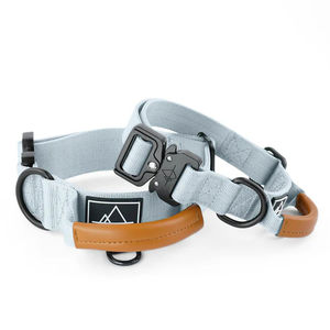 Custom Logo Luxe Tactische Quick Release Gesp Heavy Duty Nylon Hondenhalsband Verstelbaar Voor Training Buitenshuis Gebruik - Product Image 4