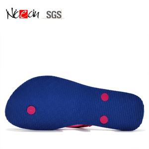 Wholesale Custom Printed PE/Rubber Flip Flops Stylish Tropical Design <b>Glitter</b> Thong Sandals For Women - Product Image 2