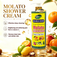 Gel Douche Exfoliant et Hydratant Bio Double Dose Ultra Éclaircissant Molato pour Femme