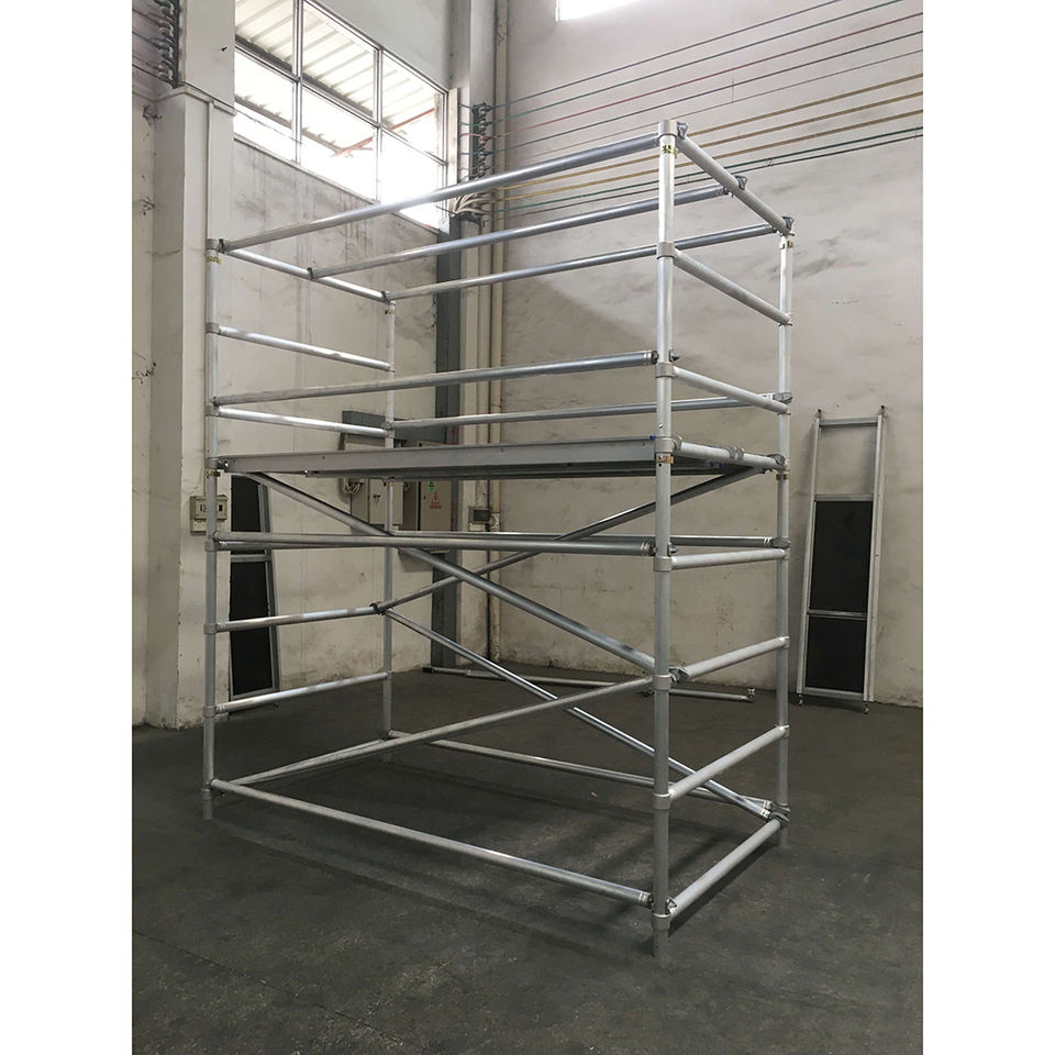 Complete System 6M 12M Mobile Scaffold Tower Ladder Scaffolding ...