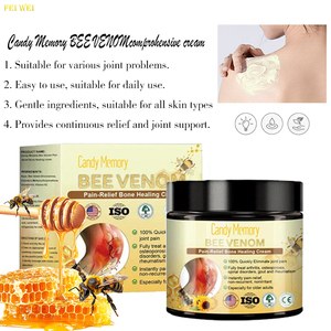 Nouvelle pommade en gros OEM au venin d'abeille pour soulager les douleurs articulaires, à usage quotidien, <span class=keywords><strong>crème</strong></span> biologique au venin d'abeille pour soulager la douleur et favoriser la guérison osseuse - Product Image 6