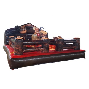 Jeux mécaniques gonflables extérieurs de machine de tour de taureau d'adultes à vendre - Product Image 4