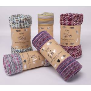 PLAID GLEE MAGLIA 130X160CM - Product Image 1