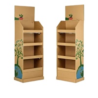 Support d'affichage en carton kraft biodégradable FCS pour l'emballage d'huiles / Emballage de parfums 15ml/50ml/100ml