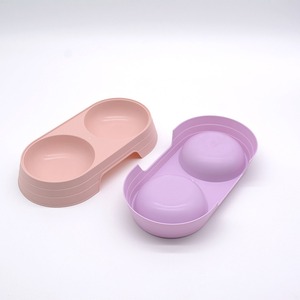 Easy-Clean Anti-Tip Thick Plastic Pet Bowl - <b>Cat</b> Dog <b>Feeder</b> Wholesale - Product Image 4