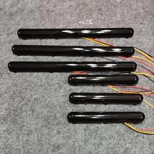 ไฟ LED แบบแท่งยาว สีดำ สำหรับวิ่งกลางวัน 12V 24V ไฟเบรกสำหรับรถบรรทุก รถจักรยานยนต์ ไฟเตือนความปลอดภัยด้านหลัง อะไหล่ตกแต่ง - Product Image 1