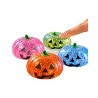 Nouveau Jouet Anti-Stress en Caoutchouc Souple en Forme de Tête de Citrouille d'Halloween, Style Farce, Créatif, pour la Décompression, 14 Ans et Plus