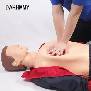 Maniquí de <span class=keywords><strong>RCP</strong></span> <span class=keywords><strong>para</strong></span> adultos DARHMMY, modelo de maniquí médico de cuerpo completo con controlador <span class=keywords><strong>para</strong></span> entrenamiento de primeros auxilios - Product Image 3