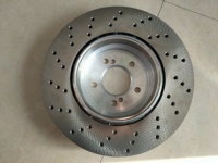 Cakram Rem Bimetalik (Baja) Berlapis Anti-Korosi, Berlubang dan Berporos, Merek OEM Frontech, dengan Garansi 2 Tahun