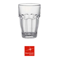 Verre à long drink Rock Bar 37 cl H 12 cm Ø 8,3 cm Bormioli Rocco