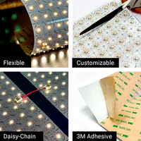 Planche lumineuse LED en onyx rétroéclairé Tunemax, ultra-mince, sur mesure, pour comptoir, style moderne, avec bandes LED dimmables, CRI90, 2700K-6500K