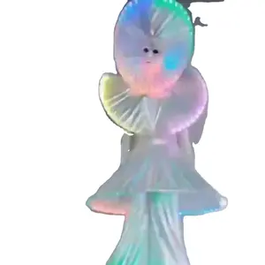 공원 공연 카니발 새해 무대 댄스 의상 Stitt 워커 나이트 클럽 크라운 죽마 led 빛 의류 gogo 복장