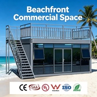 Immeuble d'appartements modulaire empilable et détachable avec balcon individuel pour l'investissement dans l'habitat abordable
