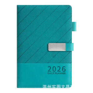 <span class=keywords><strong>2026</strong></span> Cross-Border <span class=keywords><strong>A5</strong></span> Planejador Diário Anual 365 Time Management Calendário De Costura De Linha De Couro para <span class=keywords><strong>Amazon</strong></span> Stock Atacado - Product Image 2