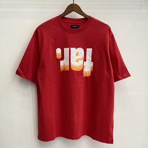 Camiseta Extra Grande para Hombre con Estampado Personalizado, 250G, Hombros Caídos, 100% Algodón, Gruesa, Transpirable, Ecológica, Negra - Product Image 3