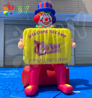 Publicidad al aire libre Entretenimiento Eventos Gigante Inflable Personaje de dibujos animados Modelo Payaso de circo para inflable personalizado