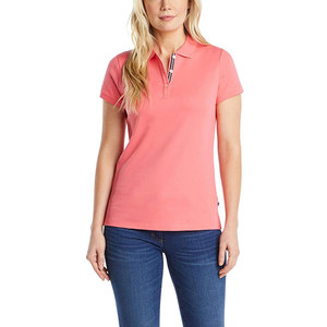 Nhà Máy Làm Phụ Nữ Của Cho Polo <span class=keywords><strong>T</strong></span>-Shirt Thiế<span class=keywords><strong>t</strong></span> Kế Mới Giản Dị Hàng Đầu Thoáng Khí Dệ<span class=keywords><strong>t</strong></span> Kim Dệ<span class=keywords><strong>t</strong></span> Giá Thấp - Product Image 2